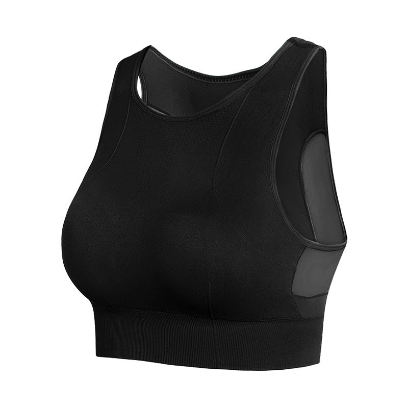 women's shock absorbing running sports bra