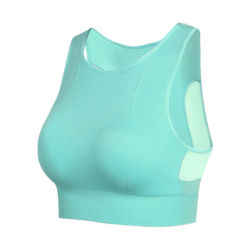 women's shock absorbing running sports bra