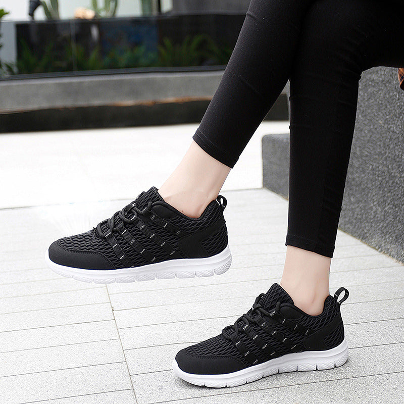 Lightweight Fashion Lace Up Casual Sneakers for Women