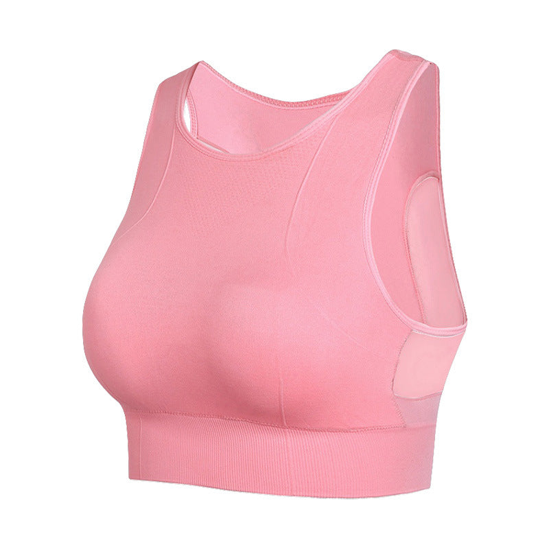 women's shock absorbing running sports bra