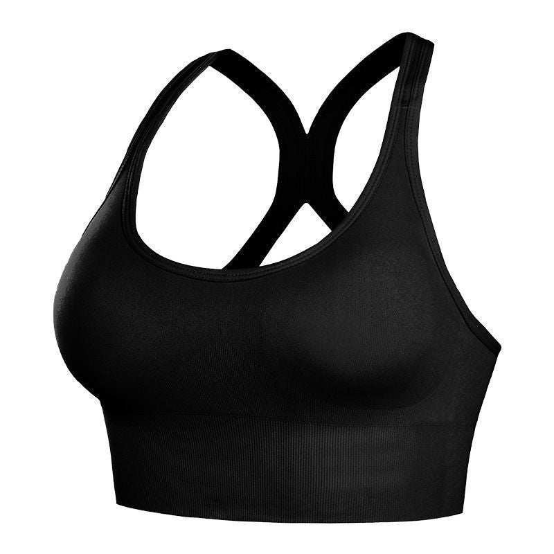 Seamless Cross Wide Strap Breathable Push Up Underwear