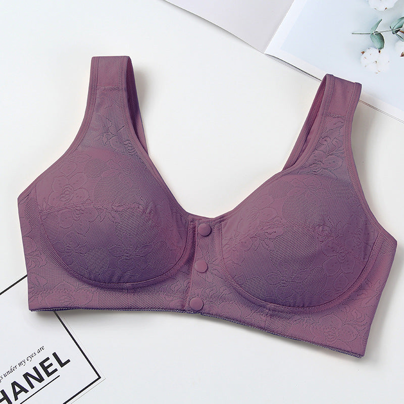 Women's Front Button Breathable Comfortable Underwear