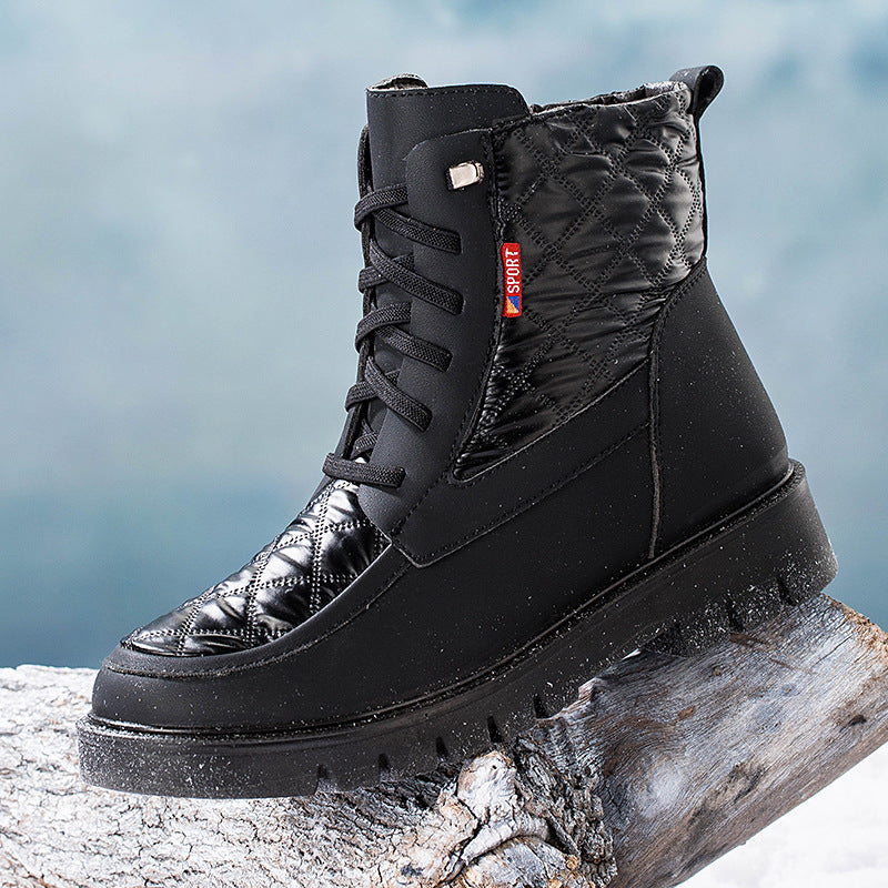 Non-slip waterproof warm snow boots