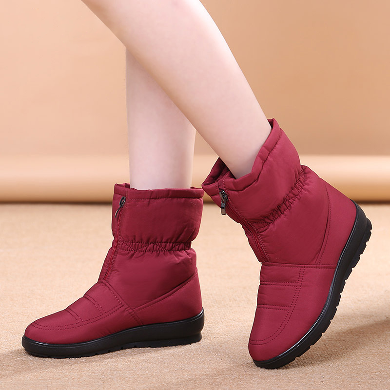 winter non-slip waterproof warm cotton boots