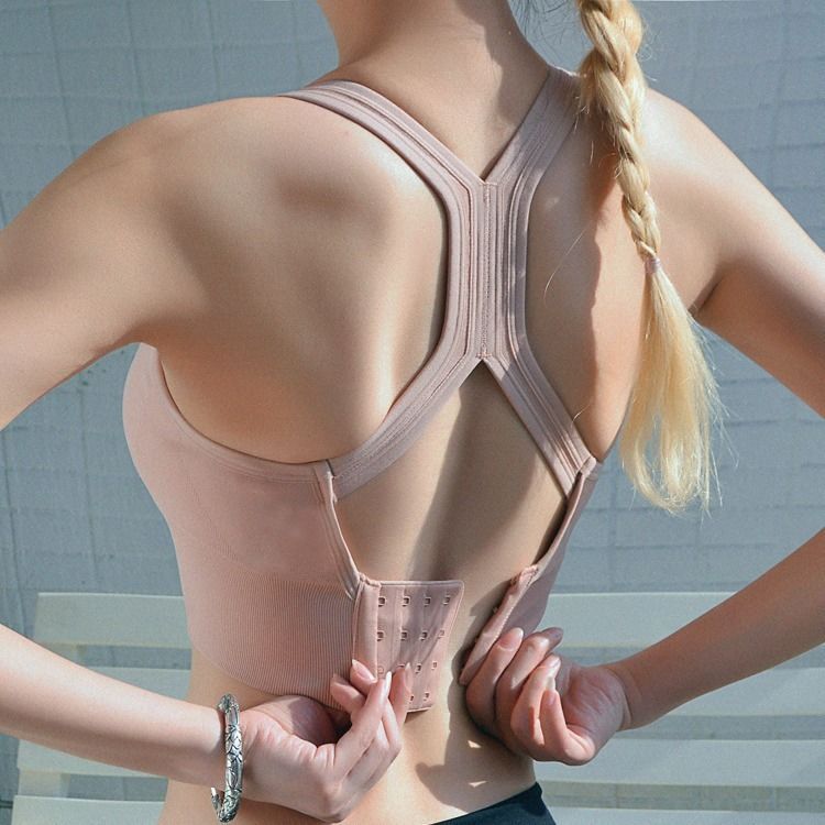 Seamless Cross Wide Strap Breathable Push Up Underwear
