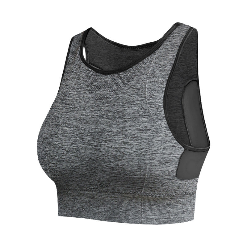 women's shock absorbing running sports bra