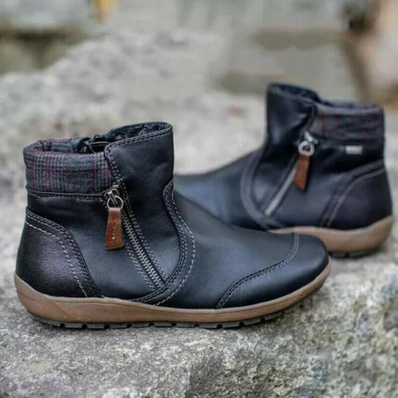 Women Zipper Waterproof Ankle Support Boots women-zipper-waterproof-ankle-support-boots