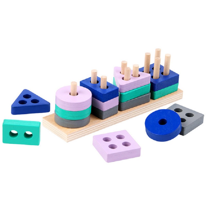 Riolio Geometric Shape Matching BUILDING BLOCK Toy Wholesale