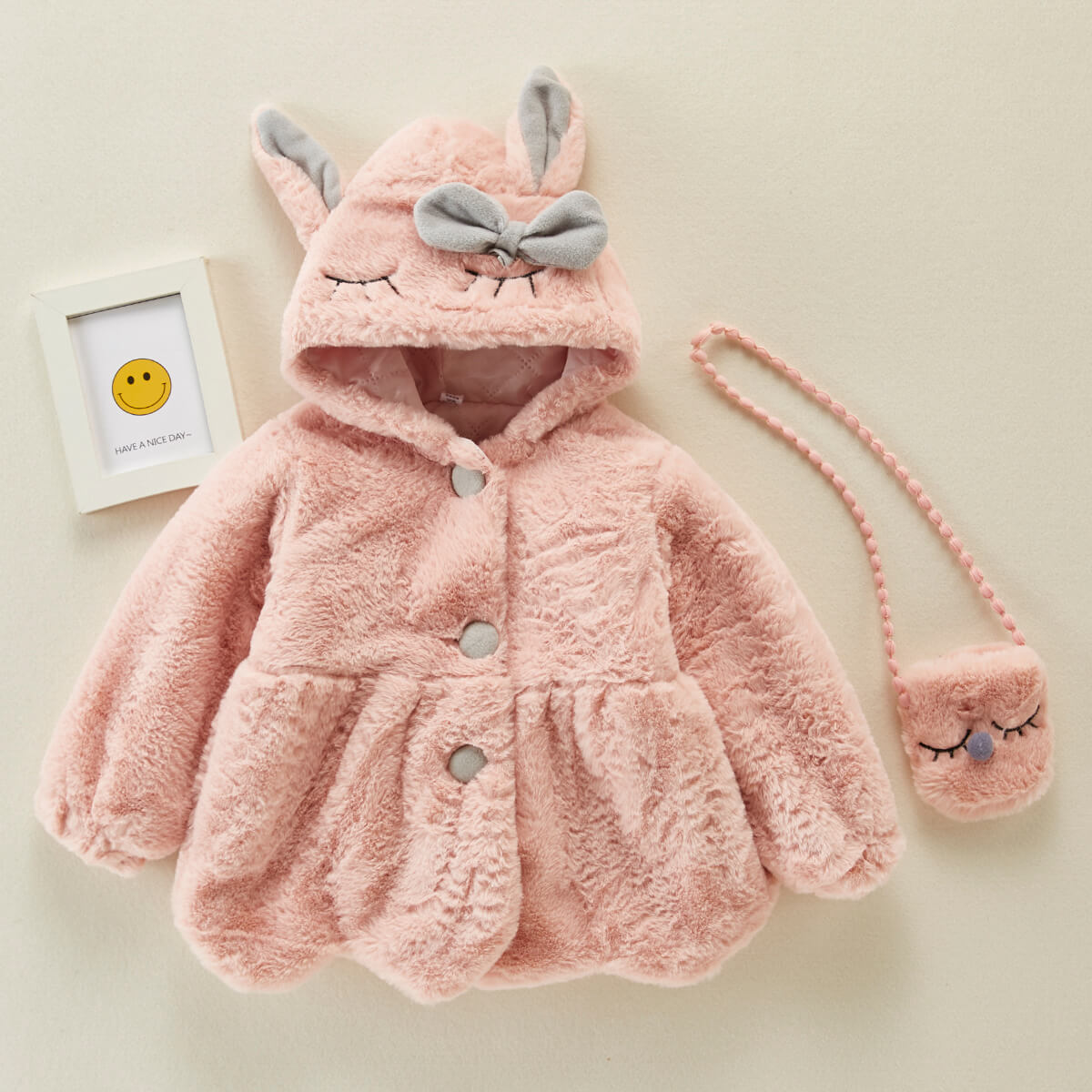 Riolio Rabbit Design COAT for Toddler Girl Wholesale