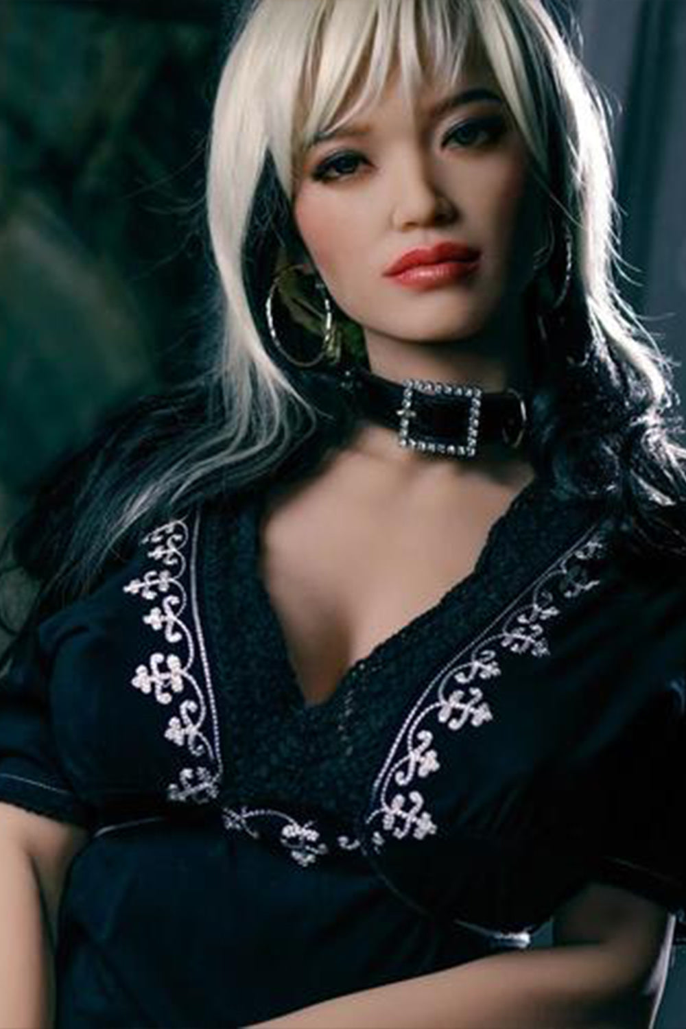 SexDollBay Vicky 160cm with #GRAY HAIR Lead Singer Of A Rock Band Sex Doll