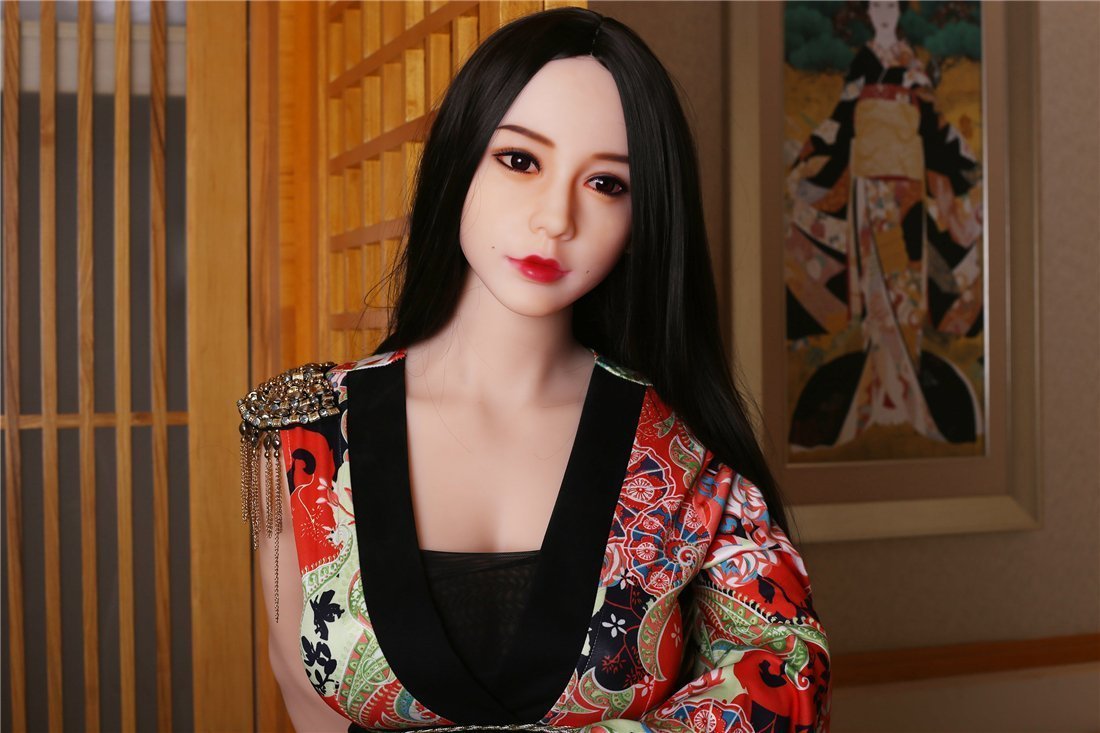 US Stock - SexDollBay Renee 158CM #56 Head Oriental Long Stright Beauty Sex Doll