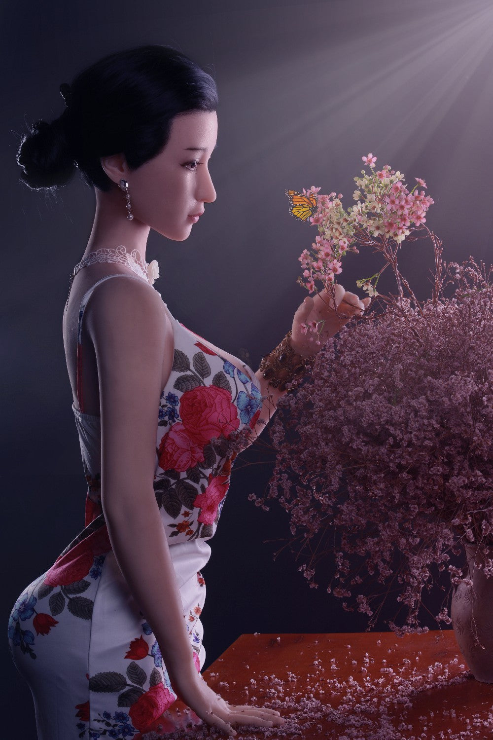 SexDollBay Amanda Unique Design Silicone Head TPE Body Lifelike Adult Doll