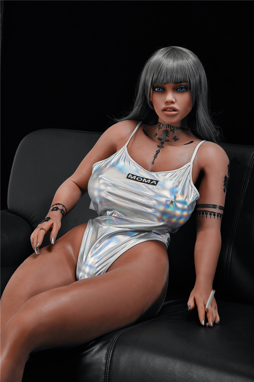US Stock - SexDollBay Jane 158cm #56 Head Big Booty Tattoo Girl Sex Doll