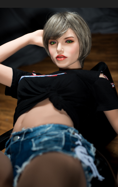 SexDollBay May 160cm with #27 Head Handsome Short Hair Girl  Sex Doll