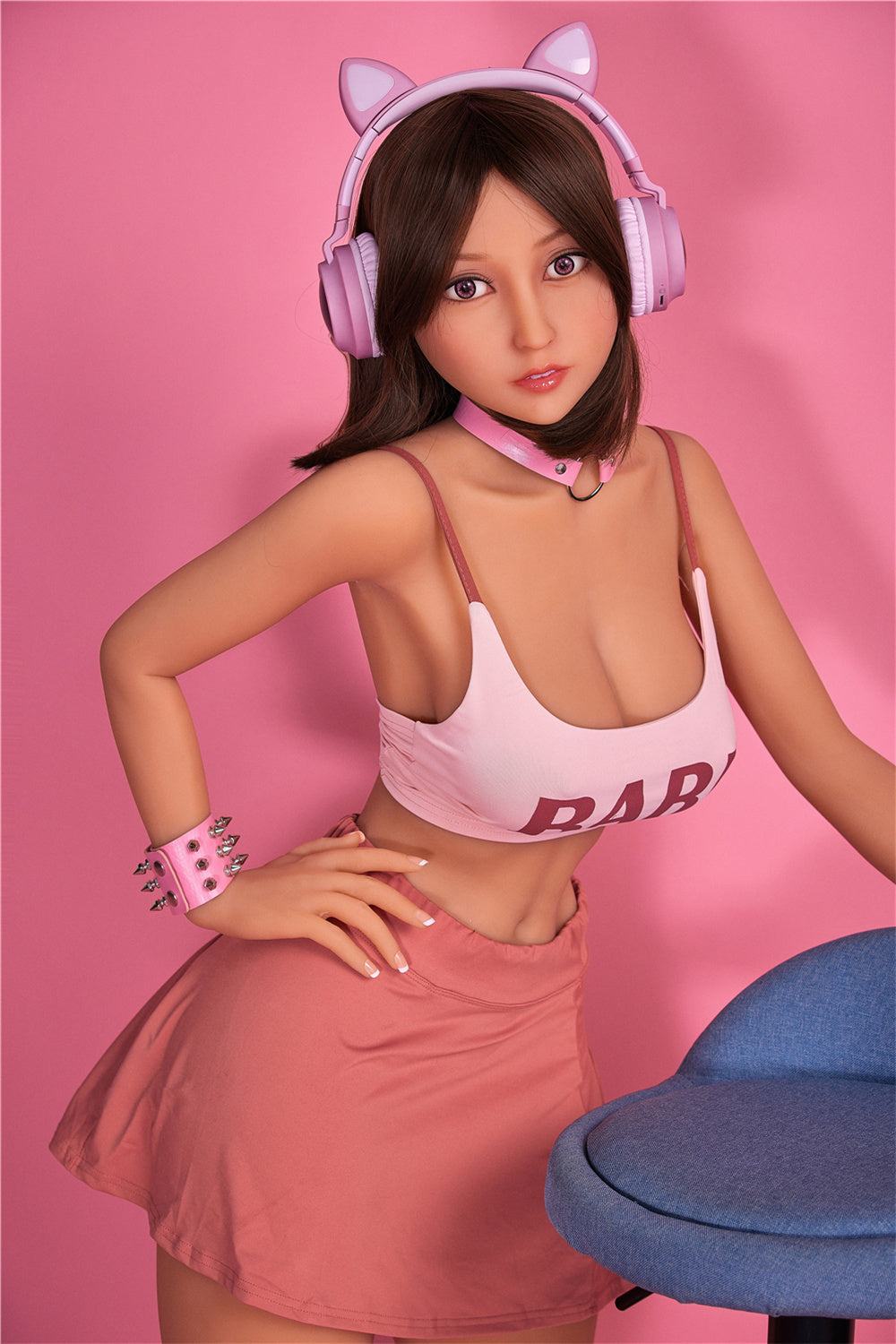 US Stock - SexDollBay Miyin 153cm #70 Head  Pink Boot Sex Doll