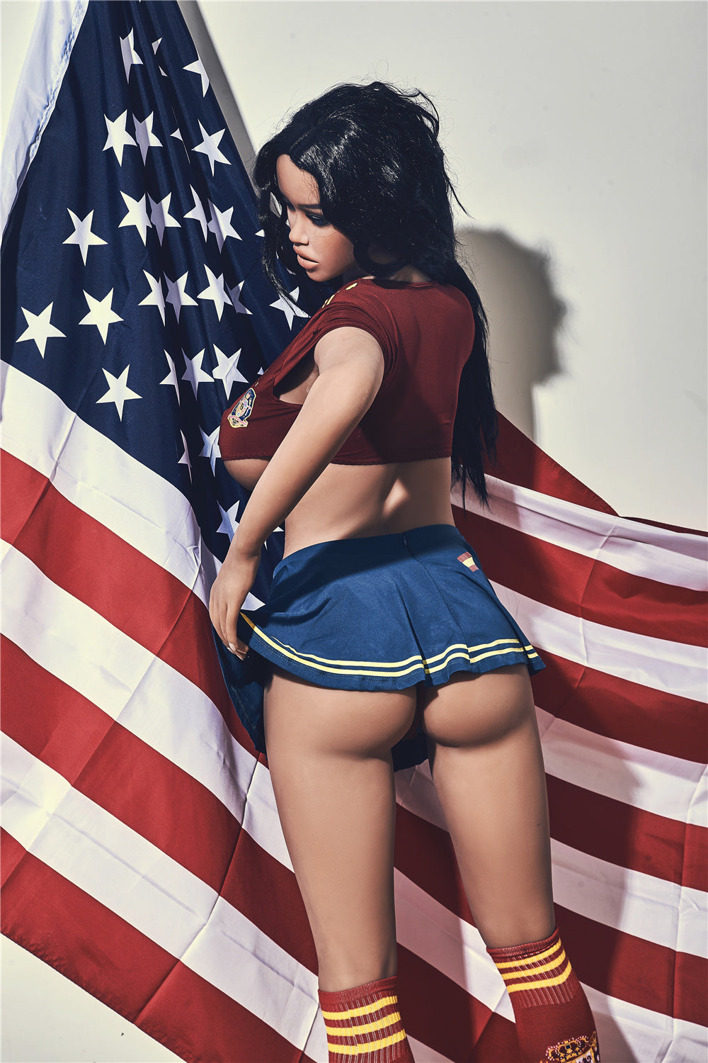US Stock - SexDollBay Jane 163cm #56 Head Football Baby Sex Doll
