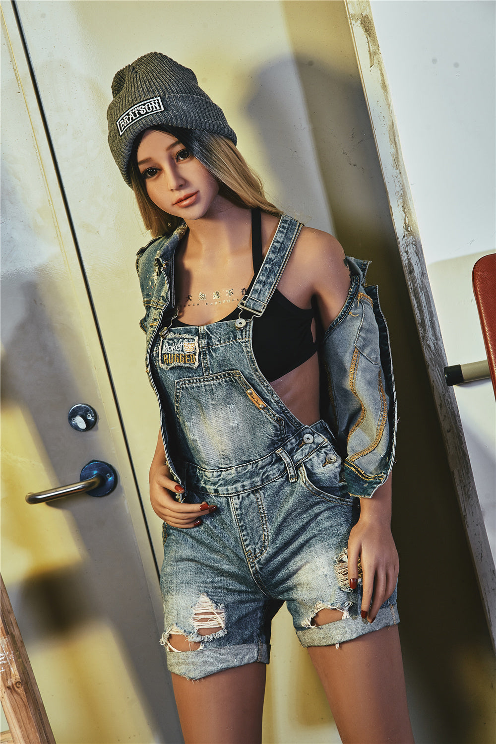 US Stock - SexDollBay Monica 163cm #58 Head Sexy Tattoo Girl Sex Doll