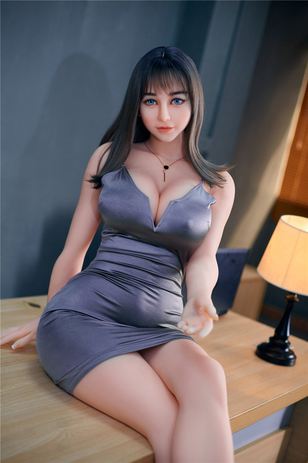 US Stock - SexDollBay Molly 161cm #58 Head Full Size Big Breast Love Doll Beautiful Face Female Sex Doll