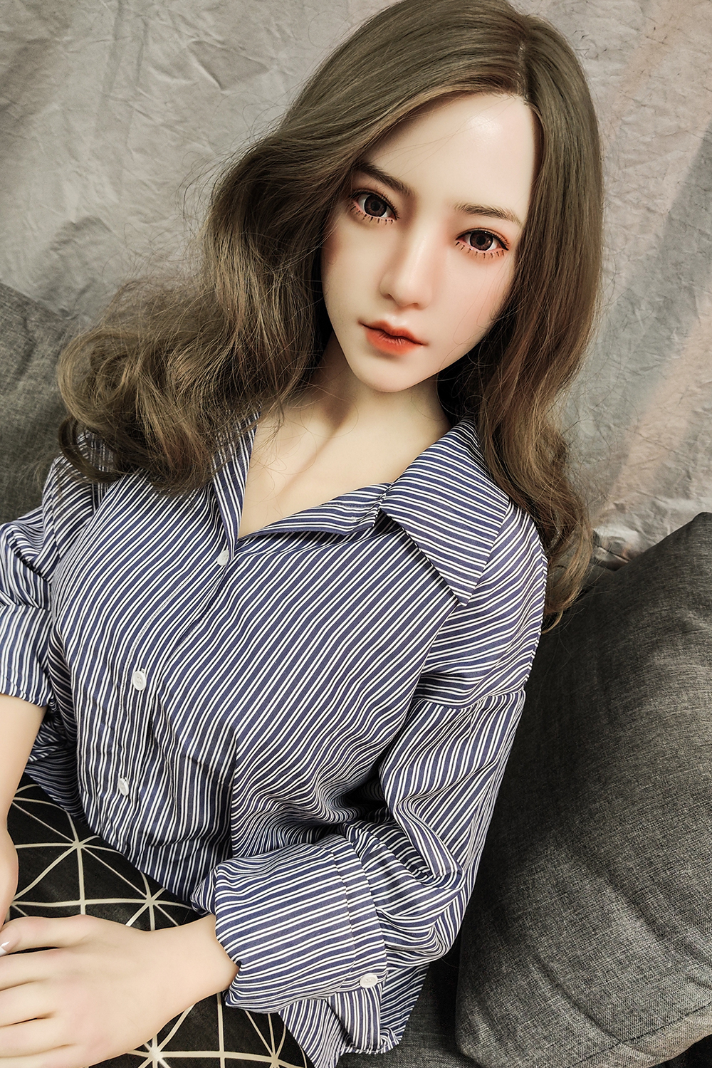 RIDMII Qiang Asian Silicone Head Smart Talking Adult Sex Doll