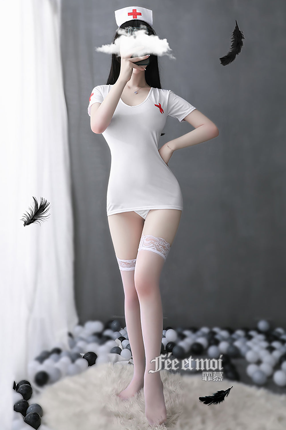 SexDollBay Sexy Nurse Cosplay Lingerie 7986