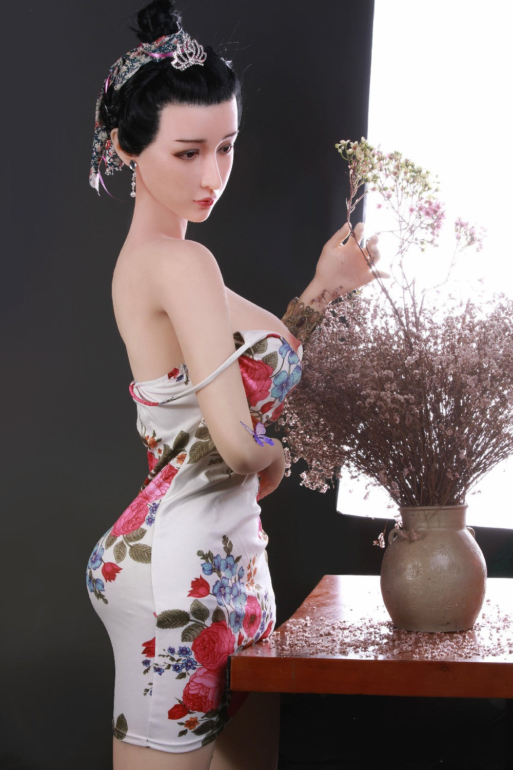 SexDollBay Amanda Unique Design Silicone Head TPE Body Lifelike Adult Doll