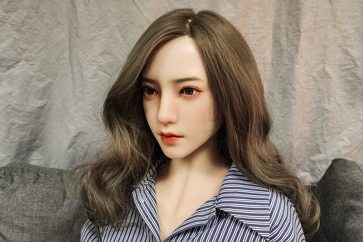 RIDMII Qiang Asian Silicone Head Smart Talking Adult Sex Doll