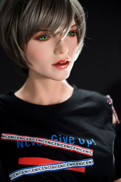 SexDollBay May 160cm with #27 Head Handsome Short Hair Girl  Sex Doll