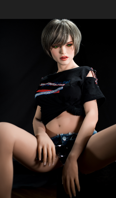 SexDollBay May 160cm with #27 Head Handsome Short Hair Girl  Sex Doll