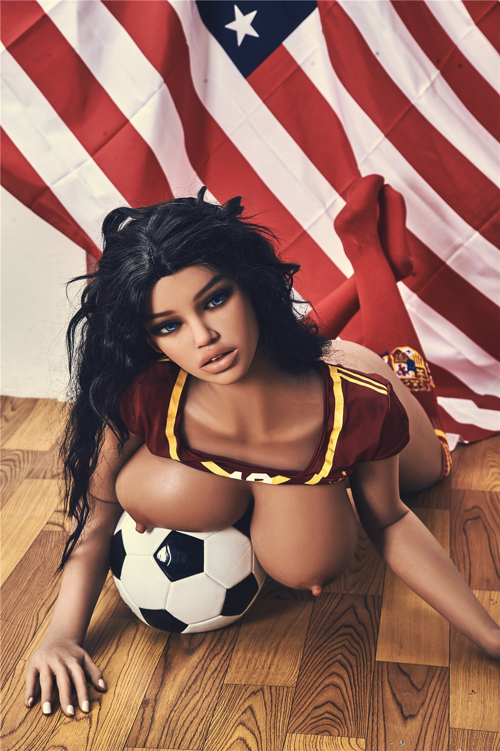 US Stock - SexDollBay Jane 163cm #56 Head Football Baby Sex Doll