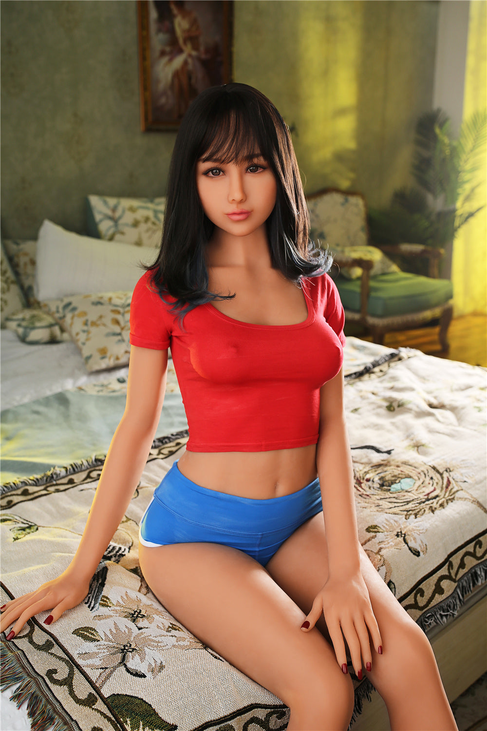 US Stock - SexDollBay Saya 168cmPlus #74 Head Pure Love Sport Girl Sex Doll