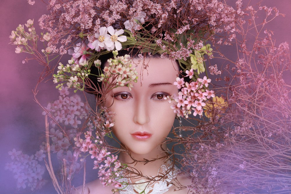 SexDollBay Amanda Unique Design Silicone Head TPE Body Lifelike Adult Doll