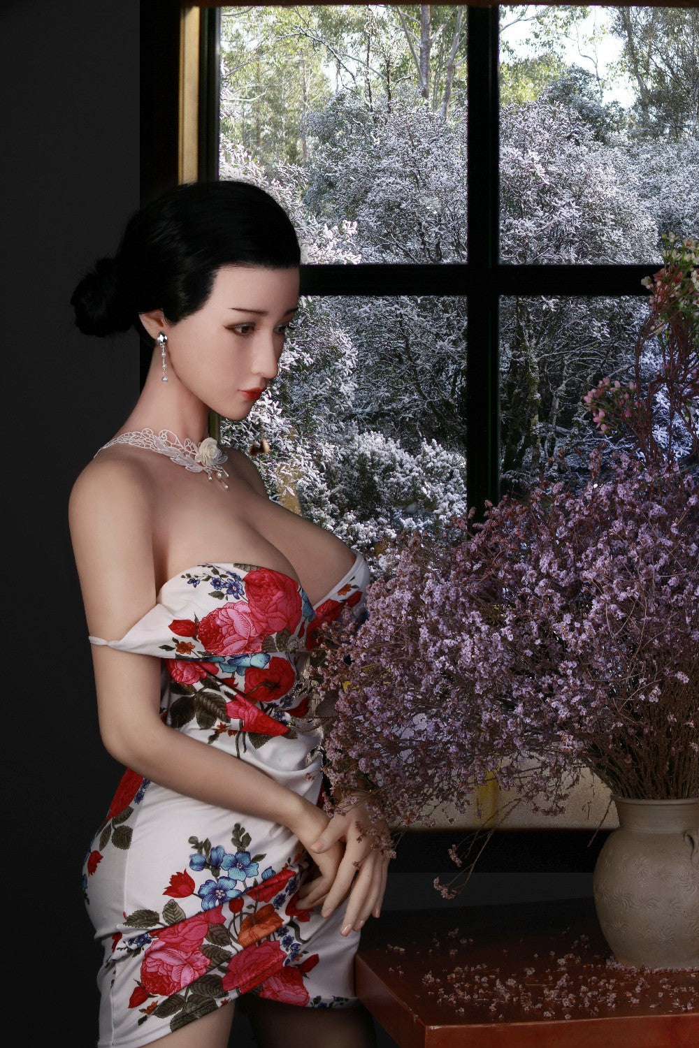 SexDollBay Amanda Unique Design Silicone Head TPE Body Lifelike Adult Doll