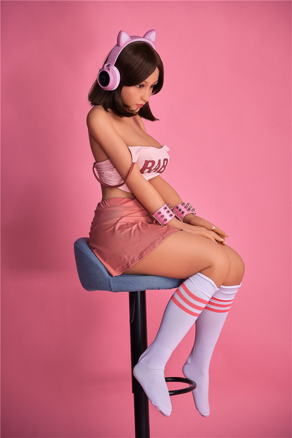 US Stock - SexDollBay Miyin 153cm #70 Head  Pink Boot Sex Doll