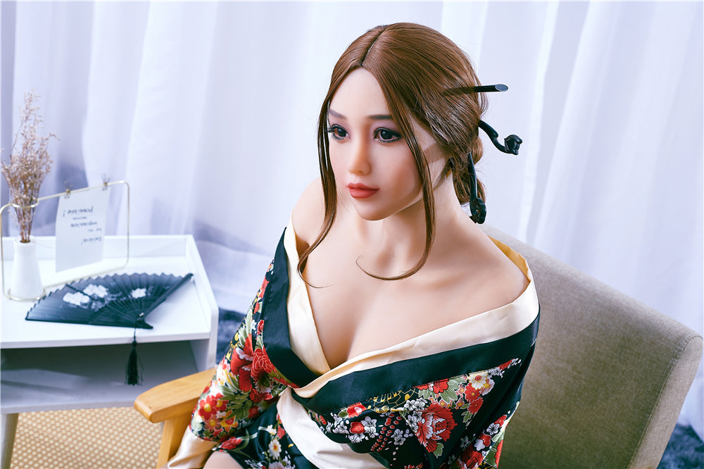 US Stock - SexDollBay Sandra 159cm #74 Head Oriental Style Cheongsam Girl Sex Doll