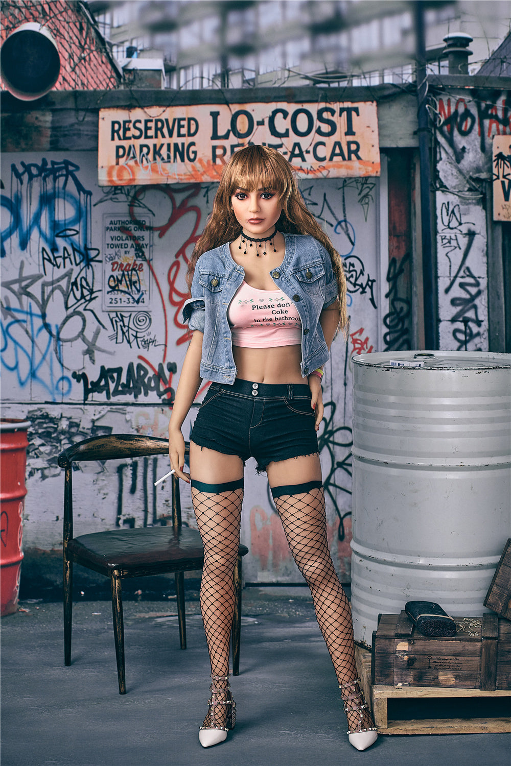 US Stock - SexDollBay Julia 163cm #72 Head Street Style Sex Doll