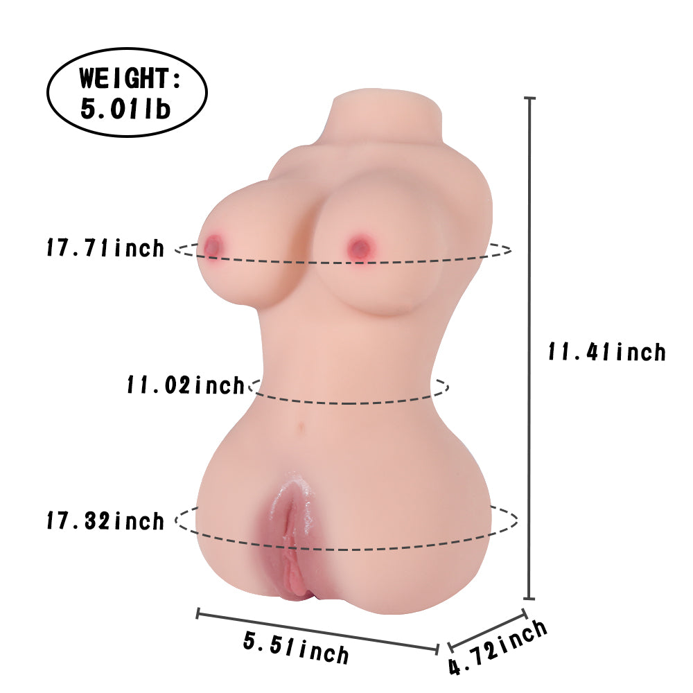 US Stock - SexDollBay XS-OEM075 Realistic Torso Sex Doll