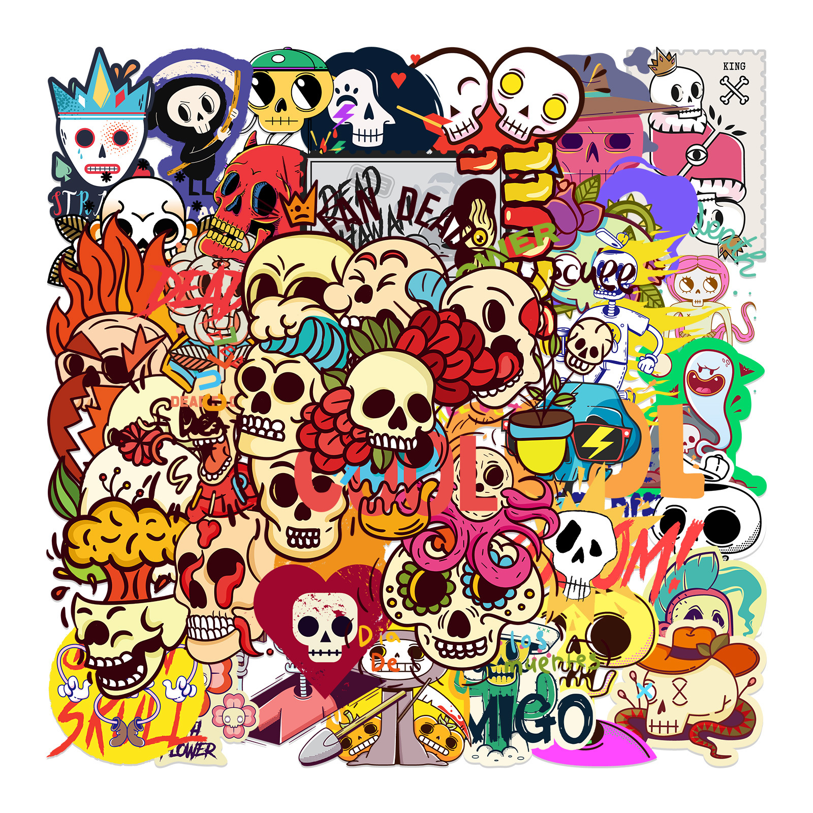 Skulls Sticker Pack