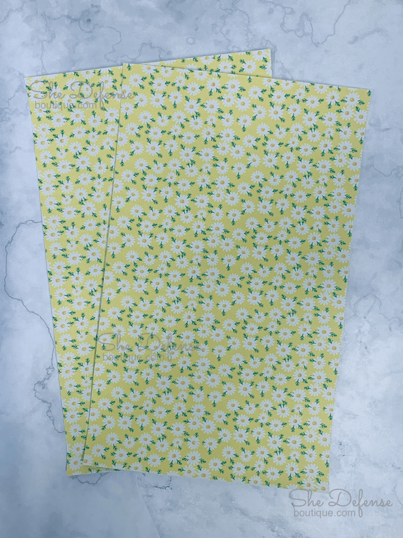 Flowers 1pc Faux Leather Sheet F001,F277-F279