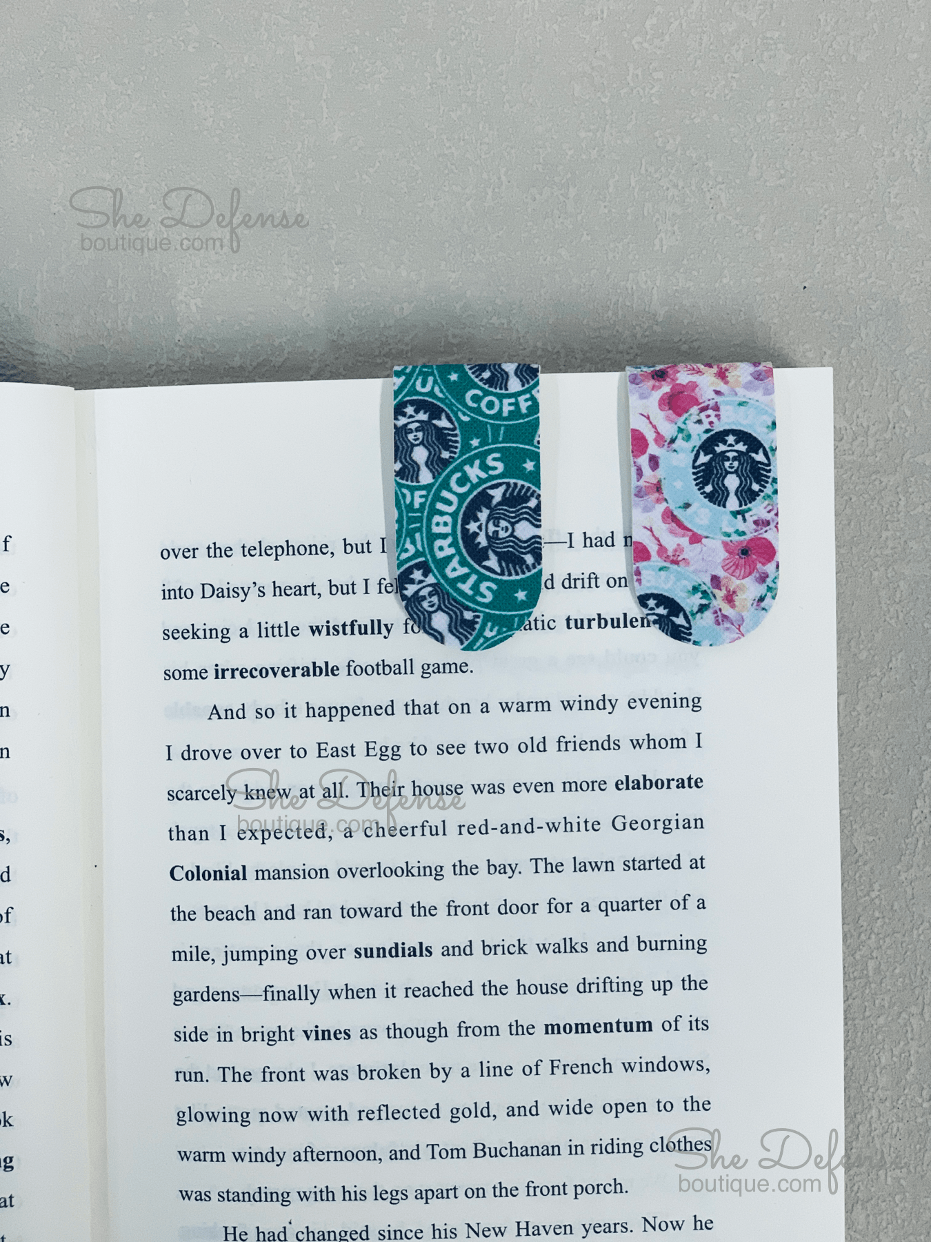 Starbucks Faux Leather Magic Bookmarks
