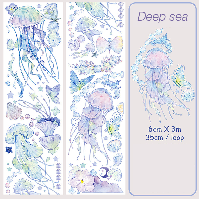 Deep sea Washi Tapes -She Defense Boutique