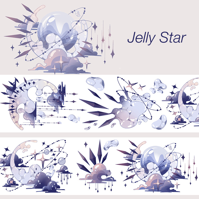 Jelly Star Washi Tapes 