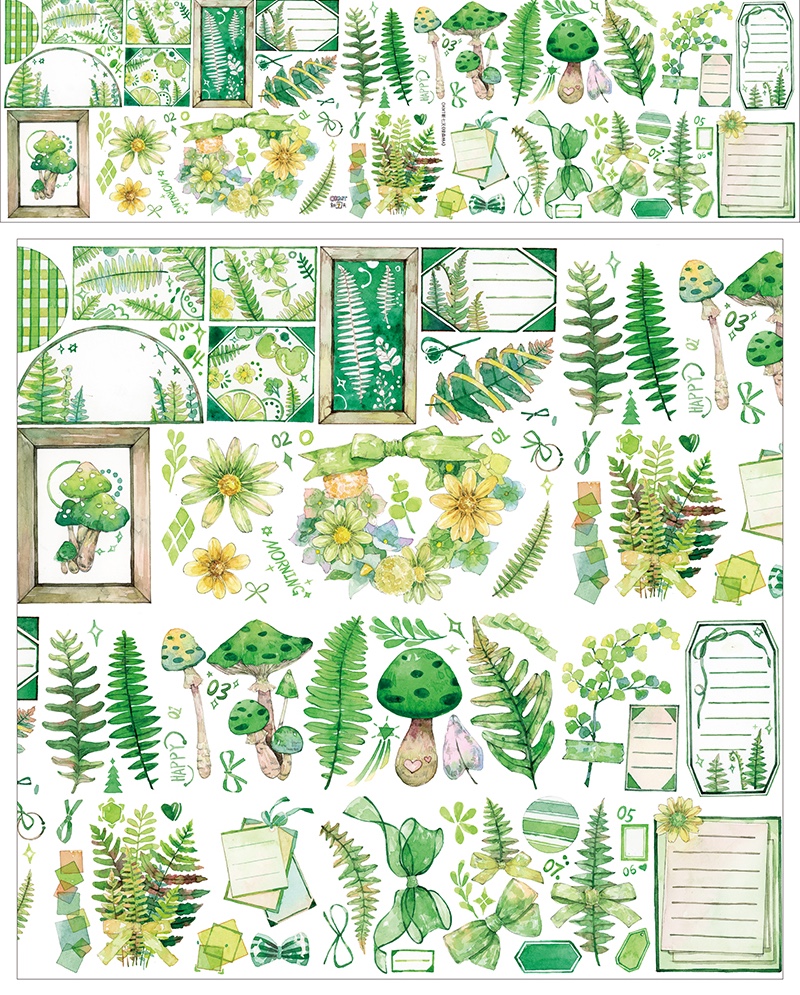 Green Forest PET Tapes 