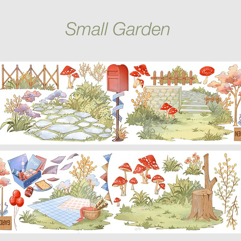 Small Garden Washi Tapes 