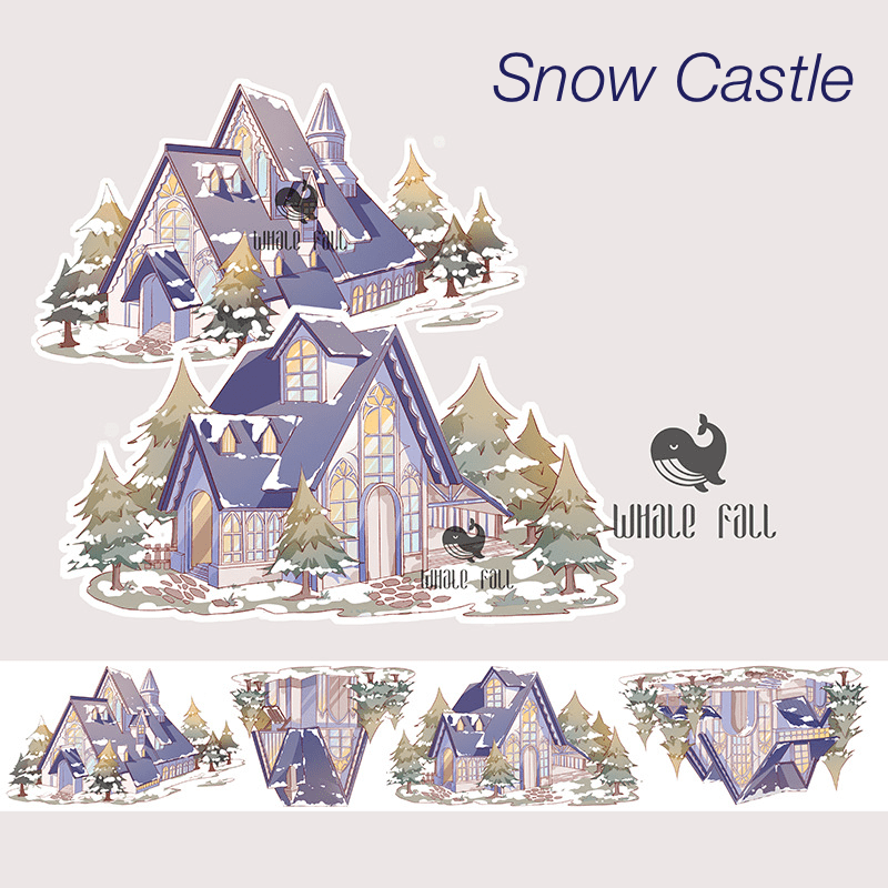 Snow Castle Washi Tapes -She Defense Boutique