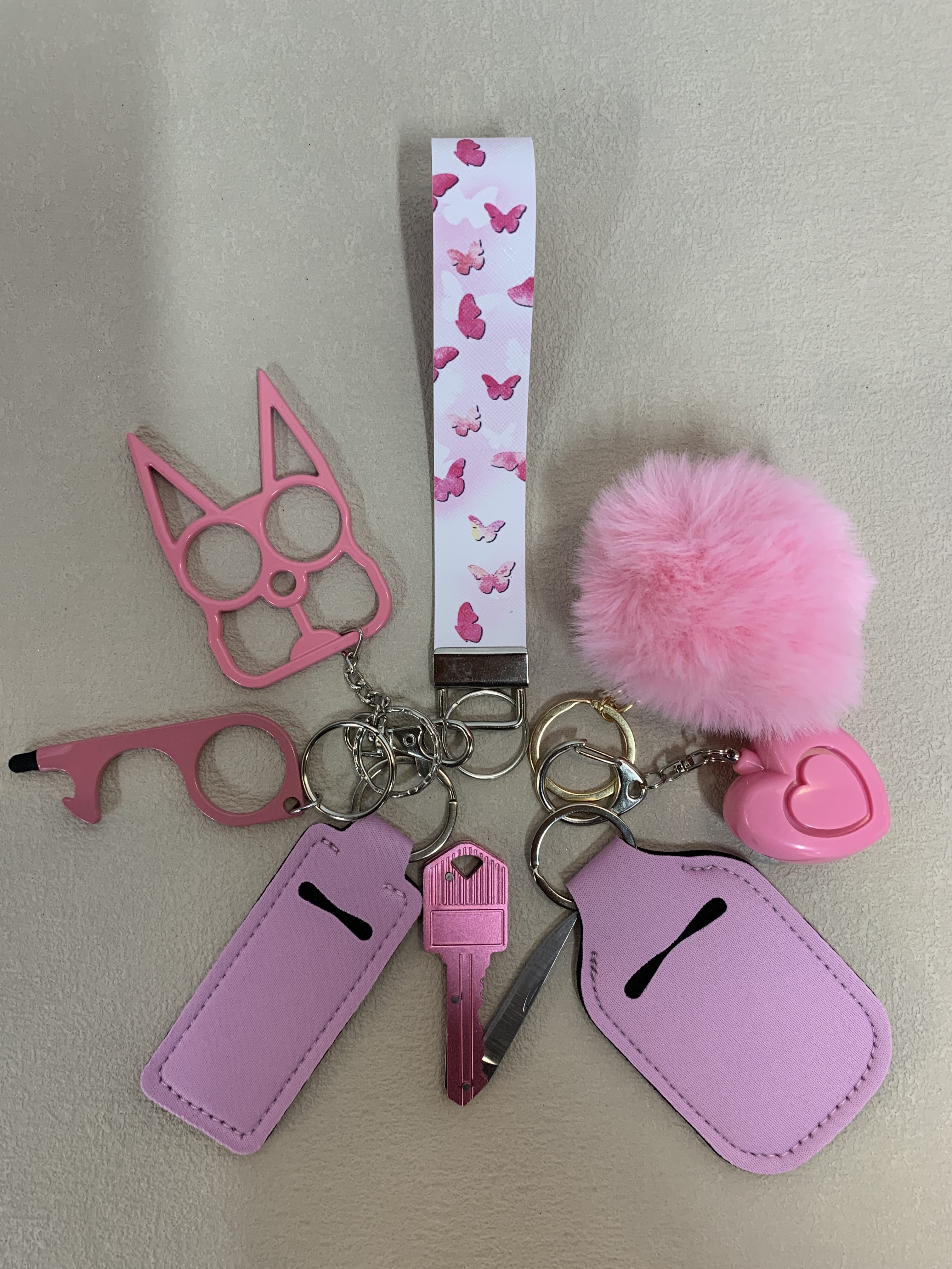 @Sandra Butterfly Self Defense Keychain Set 