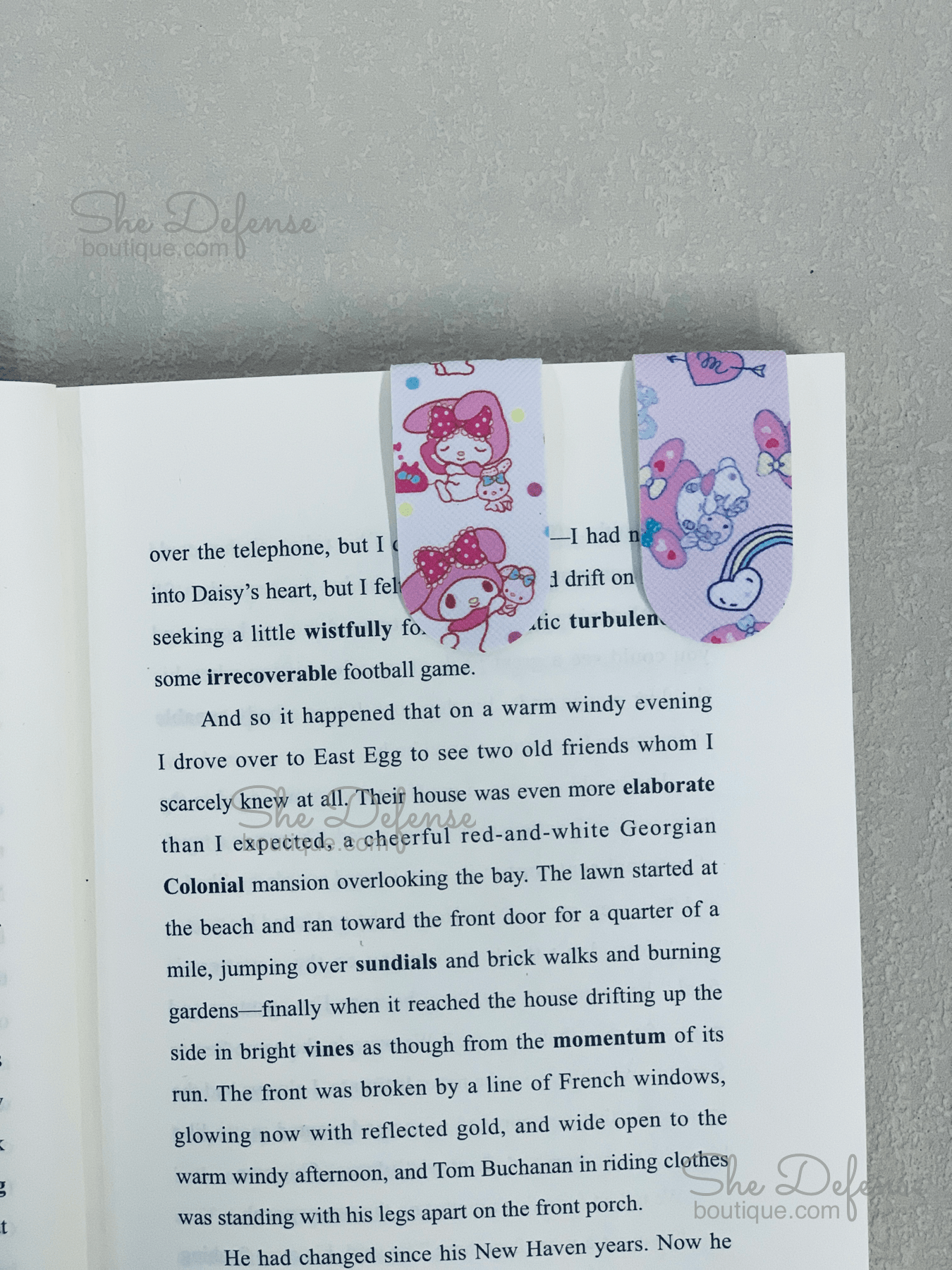 My Melody Faux Leather Magic Bookmarks