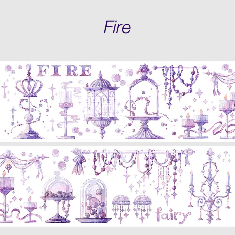 Fire Washi Tapes -She Defense Boutique