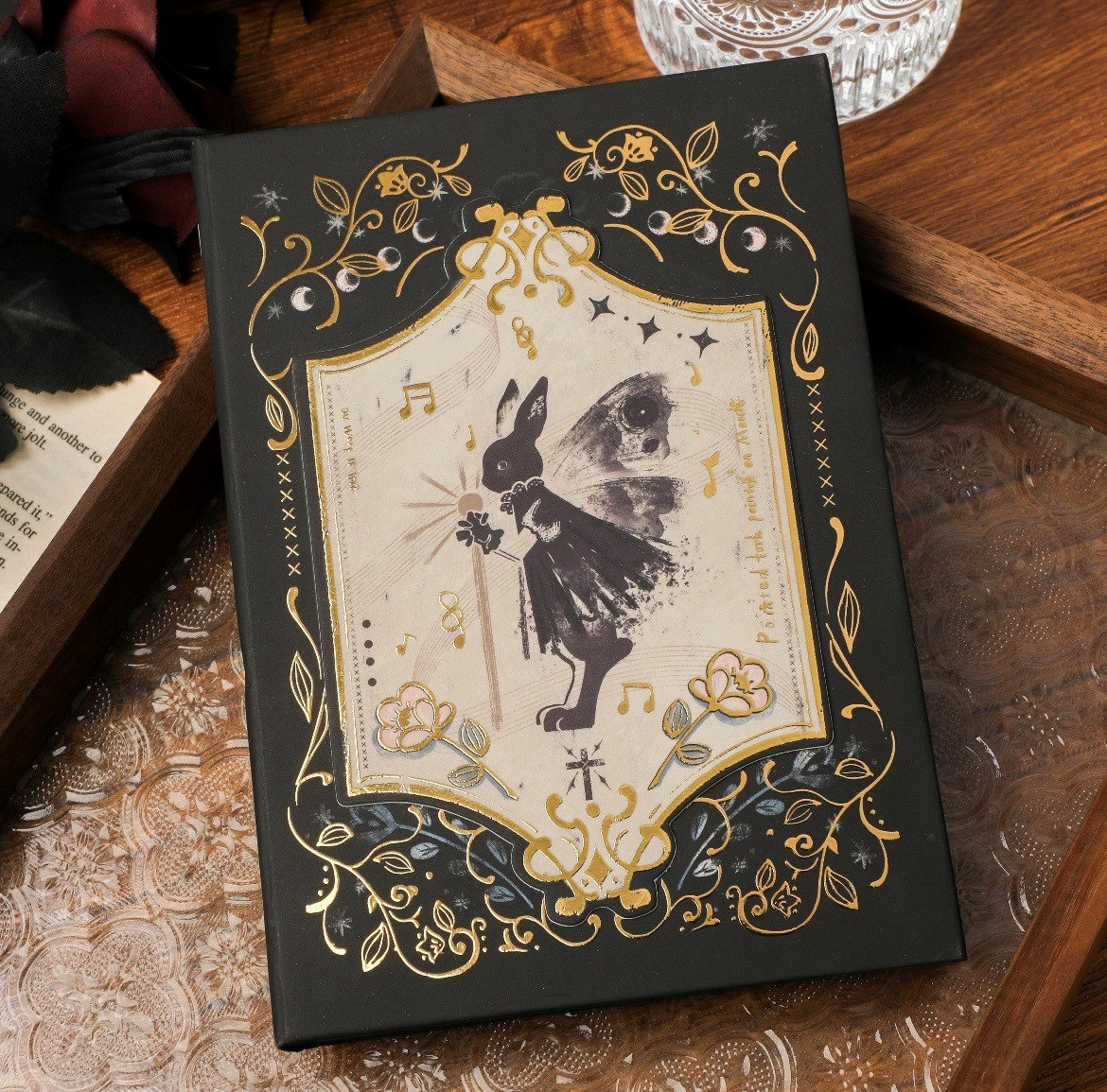 Vintage Gothic Bronzing Cover Personalized Scrapbook 