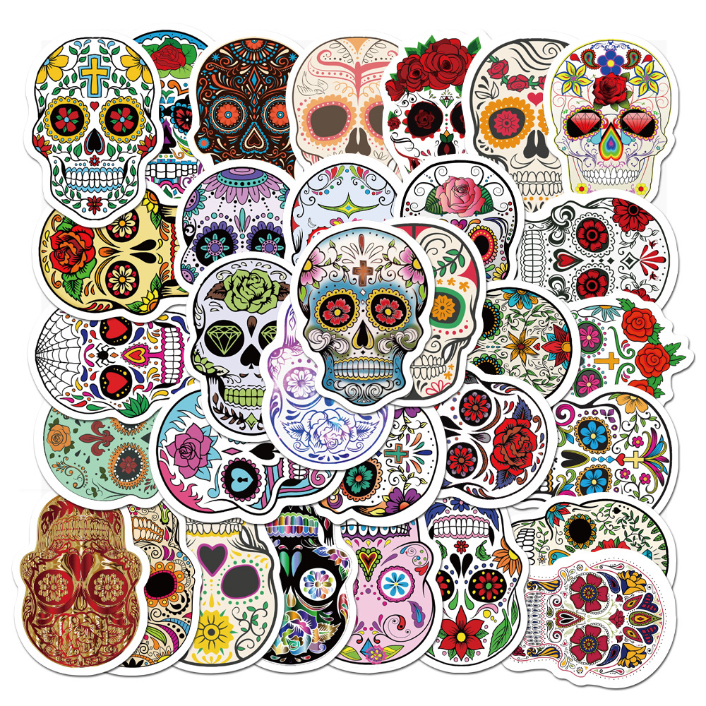Sugar Skulls Sticker Pack