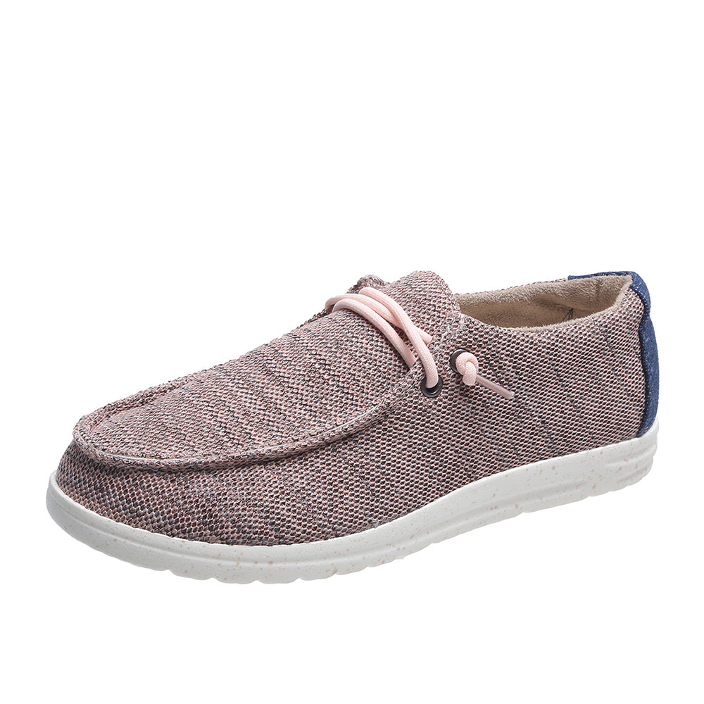 Figcoco Ladies Fashionable Lace-up Casual Shoes